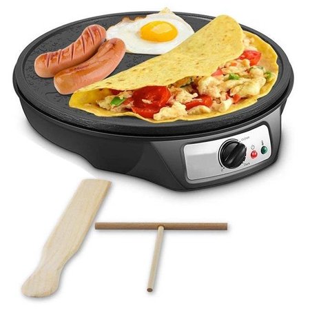 J-JATI J-Jati SW603P 12 in. Nonstick Electric Crepe Maker SW603P